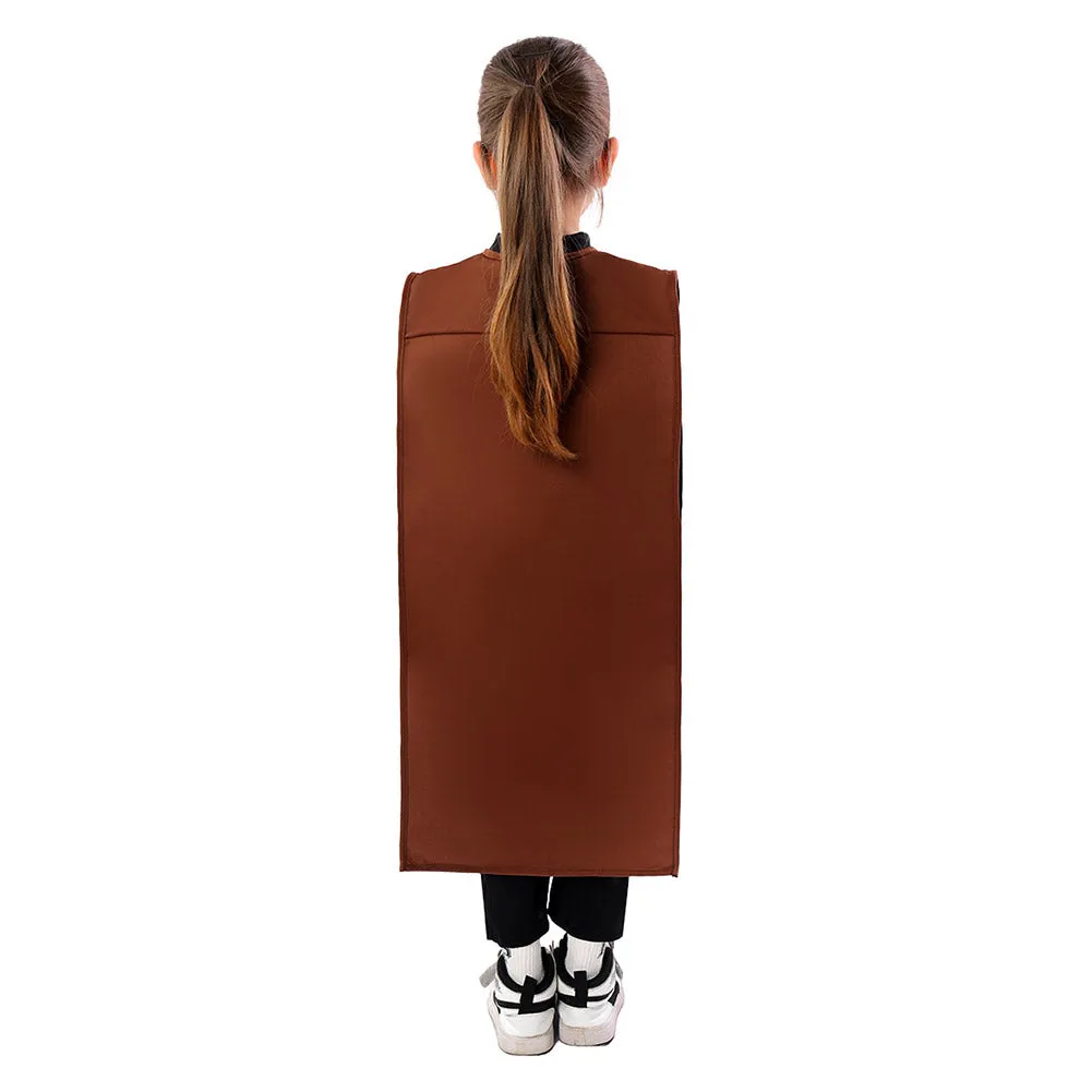 Charlie And The Chocolate Factory Kids Children Chocolate Gold Coupon Cosplay Costume Outfits Halloween Carnival Suit