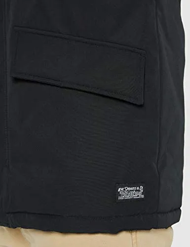 Levi's Woodside Utility Parka, Jet Black, XS Uomo
