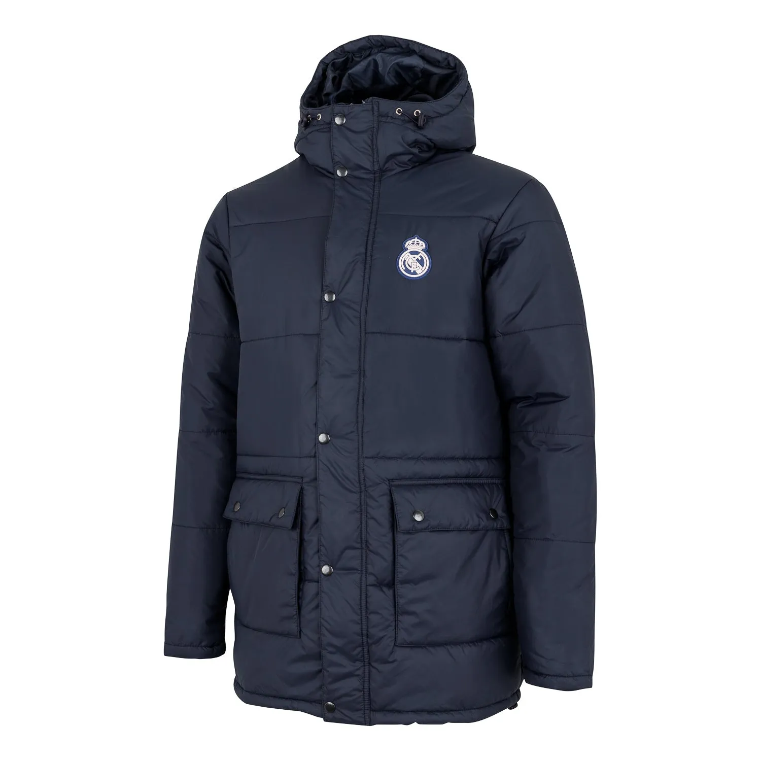 Mens Padded Parka Navy