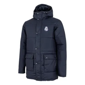 Mens Padded Parka Navy