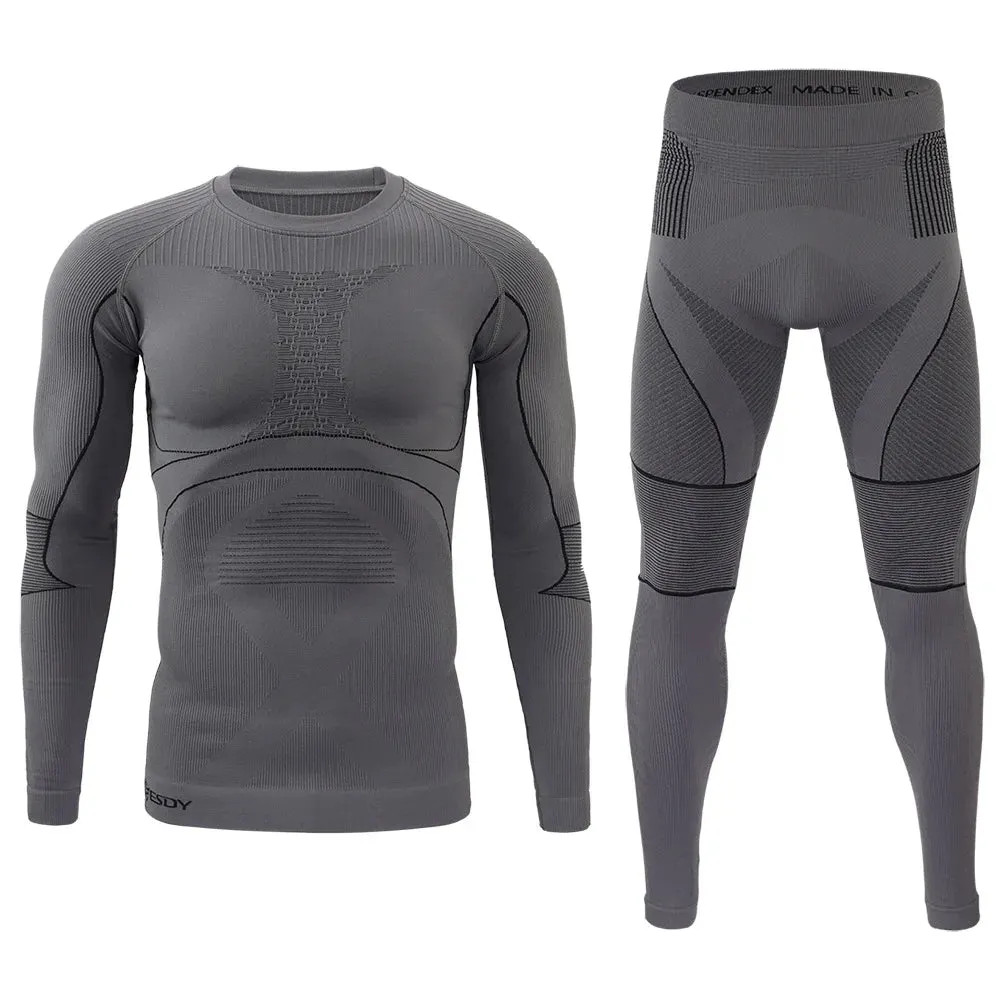 Pants / FItness: Thermal Set: Tactical Thermal Underwear. Breathable. Various Colors.