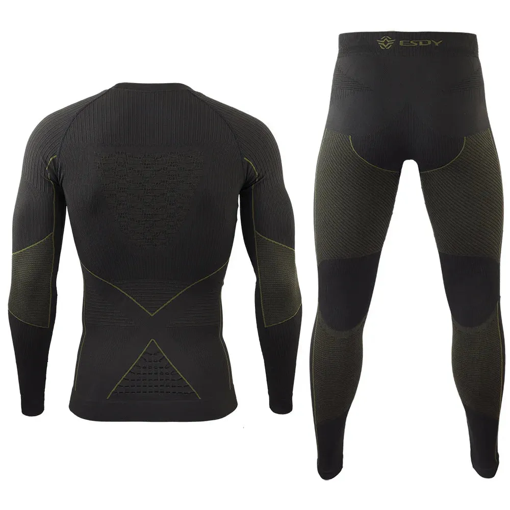 Pants / FItness: Thermal Set: Tactical Thermal Underwear. Breathable. Various Colors.