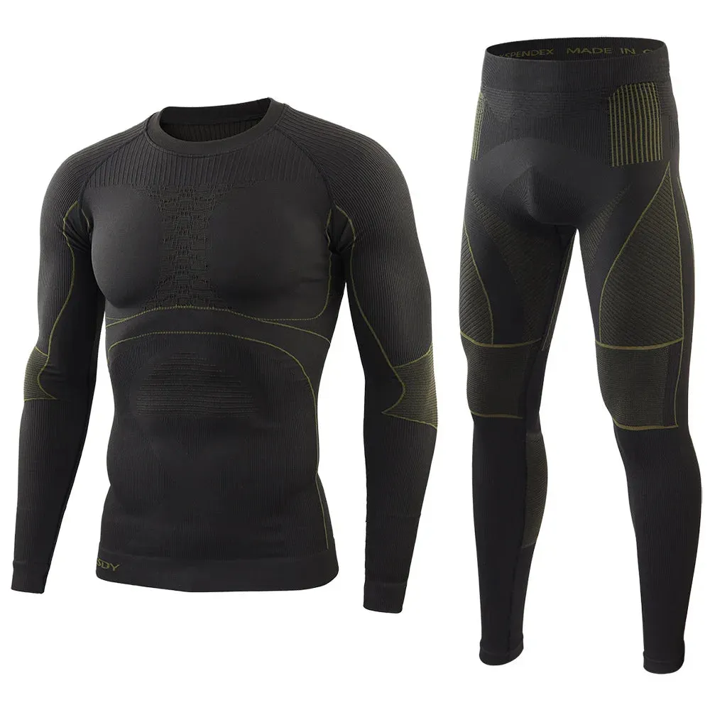 Pants / FItness: Thermal Set: Tactical Thermal Underwear. Breathable. Various Colors.
