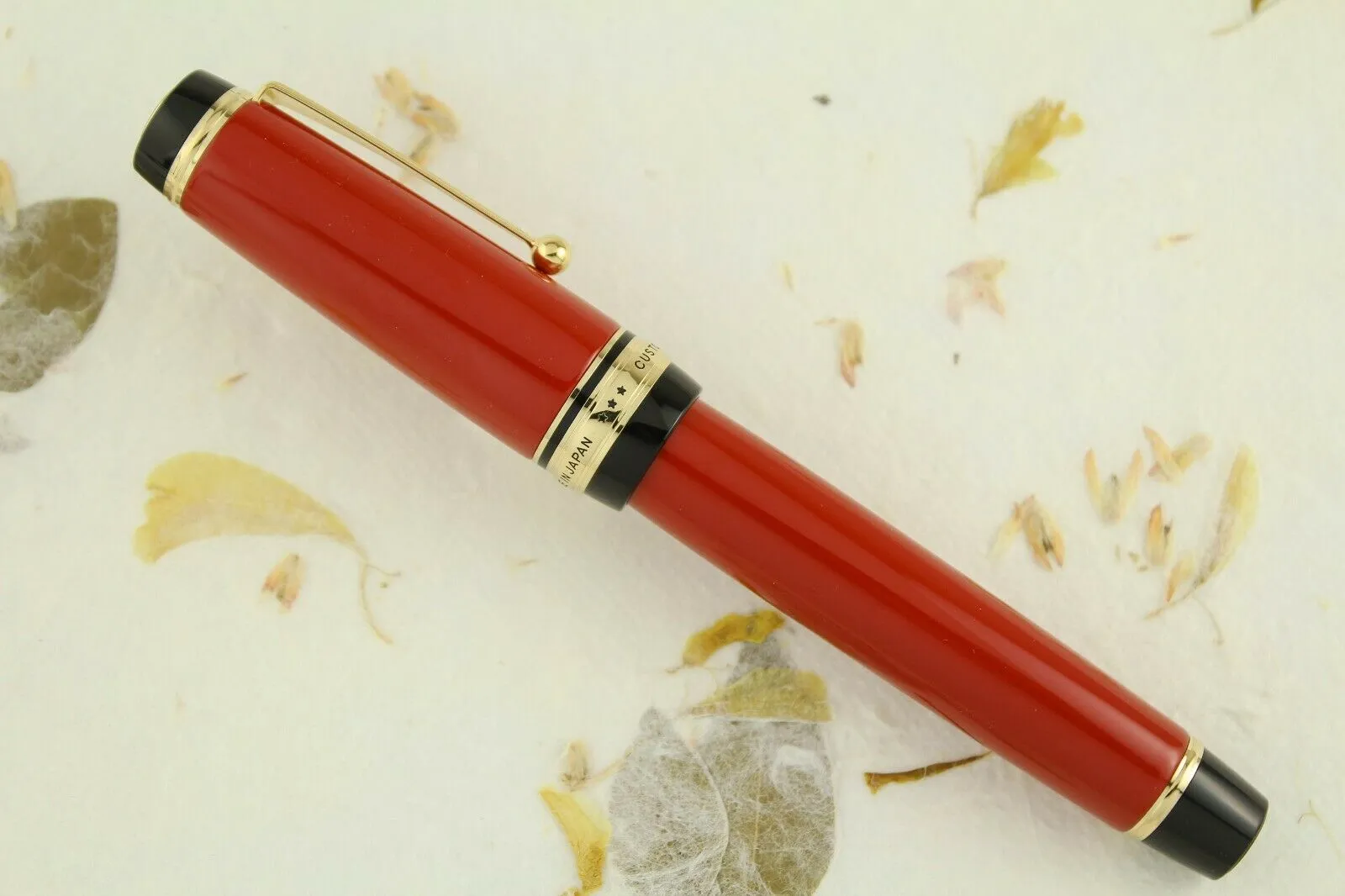 Pilot Custom Vermillion Urushi Fountain Pen
