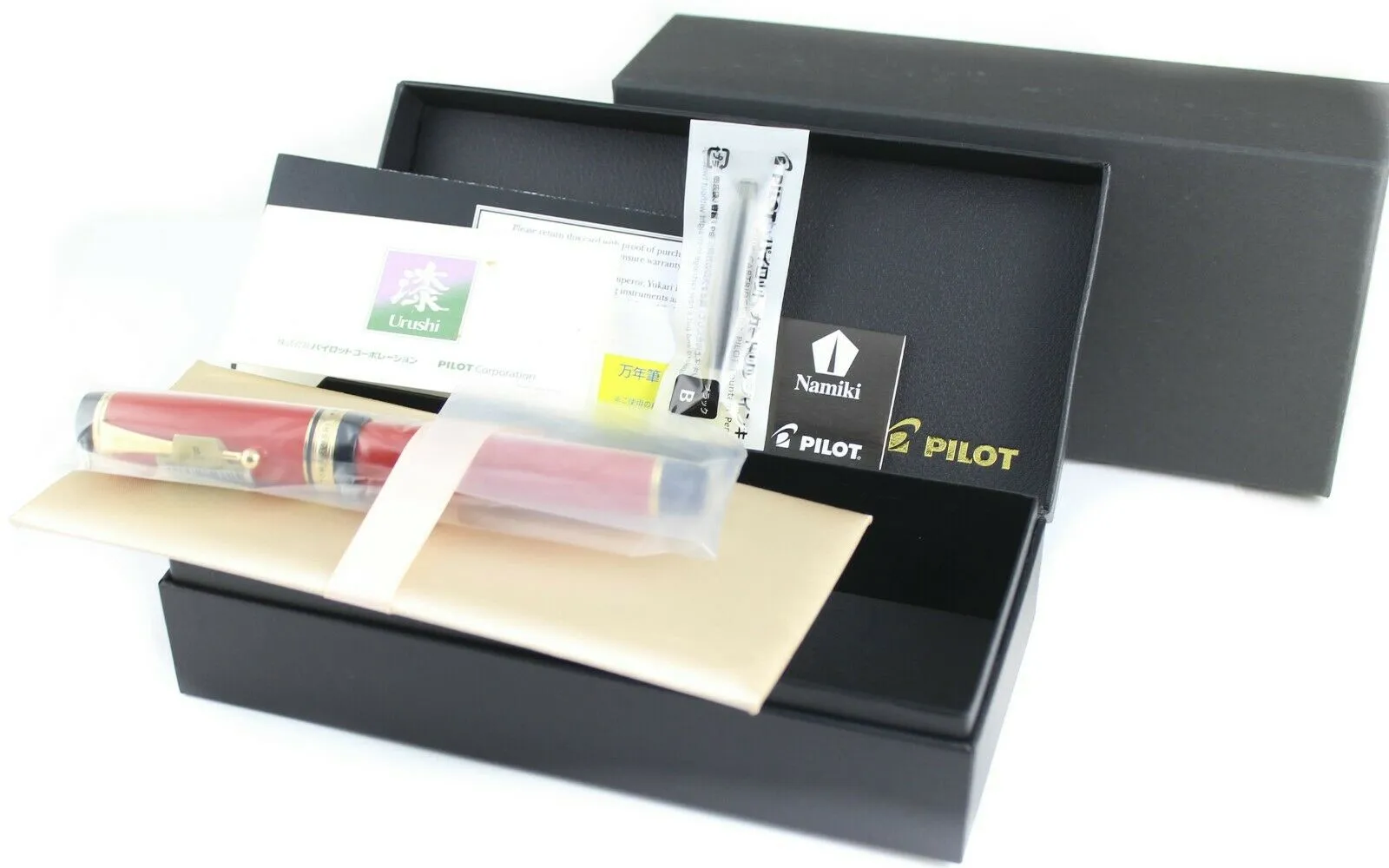 Pilot Custom Vermillion Urushi Fountain Pen