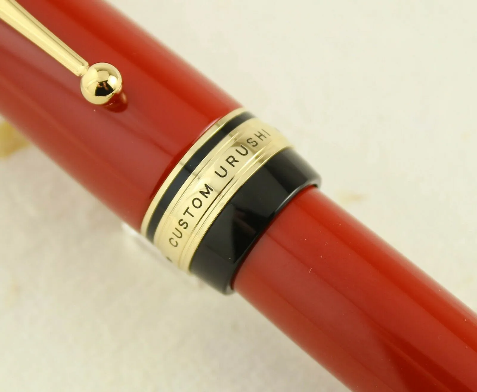 Pilot Custom Vermillion Urushi Fountain Pen